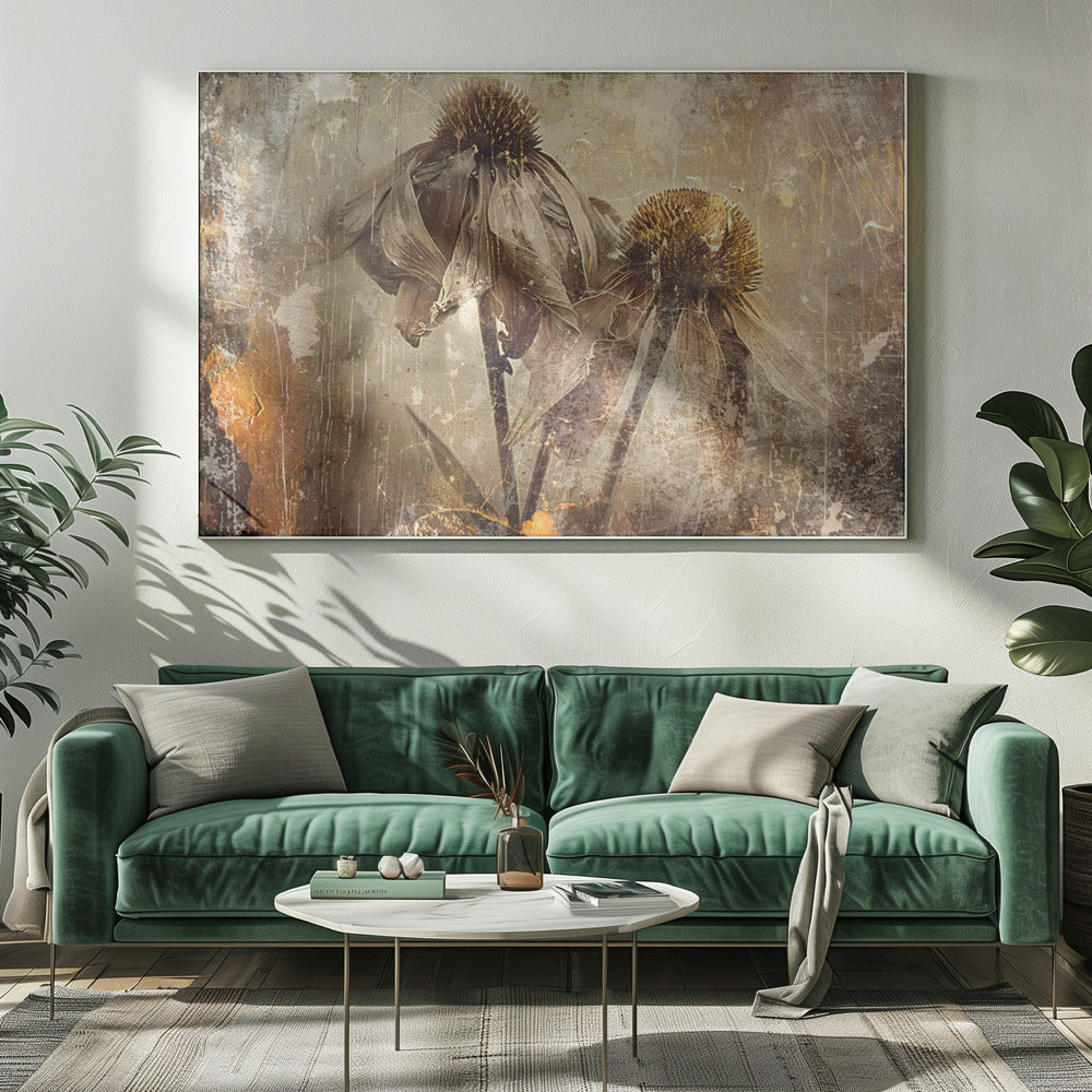 Art mural Fleur Illustration florale Art mural 082