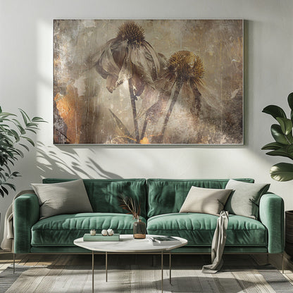Art mural Fleur Illustration florale Art mural 082