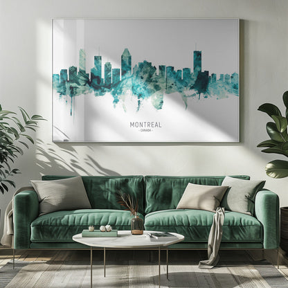 Décoration murale Montréal Canada Skyline