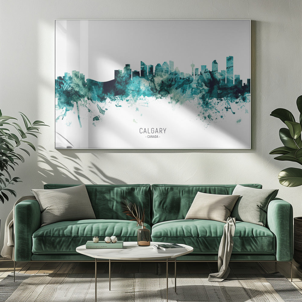 Décoration murale Calgary Canada Horizon