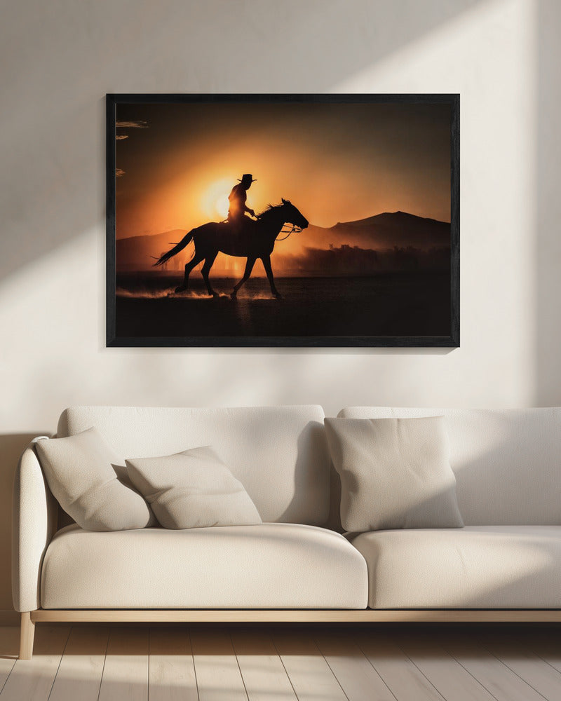 Art mural cheval
