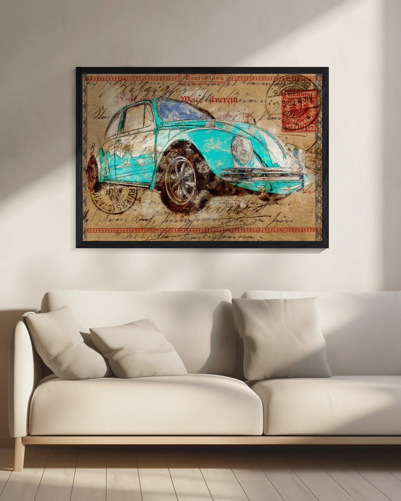 Art mural Art Volkswagen