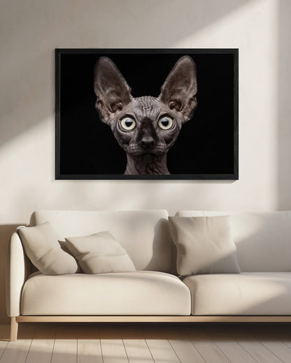 Art mural Chat Sphynx