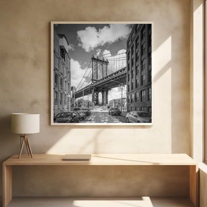 Art mural NYC Pont de Manhattan