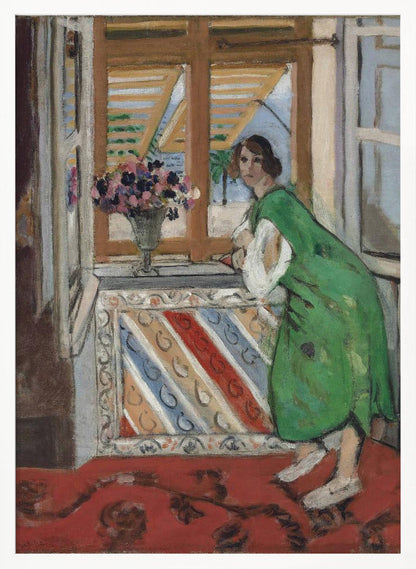 Art mural Jeune Fille à La Mauresque Original 1939