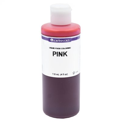 Pink Liquid Food Color - Liquid Food Coloring - 4 oz, 1 Gallon - Canadian Distribution - Ships Free Within Canada on Orders Above CAD $199