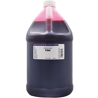Pink Liquid Food Color - Liquid Food Coloring - 4 oz, 1 Gallon - Canadian Distribution - Ships Free Within Canada on Orders Above CAD $199