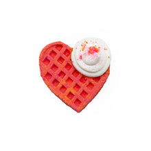 Gaufre en forme de cœur