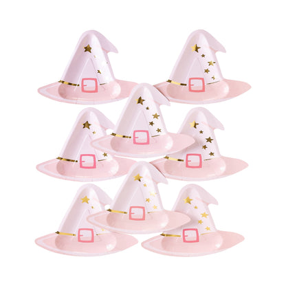 Assiettes Rose chapeau de sorcière