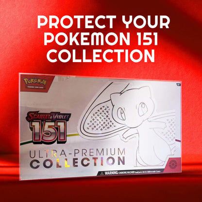 Protection pour Coffrets Dresseur d'élite Pokémon 151 et Méga Dracaufeu EX – Convient au nouveau Coffret Tapis de Jeu Dracaufeu Premium (Lot de 2)