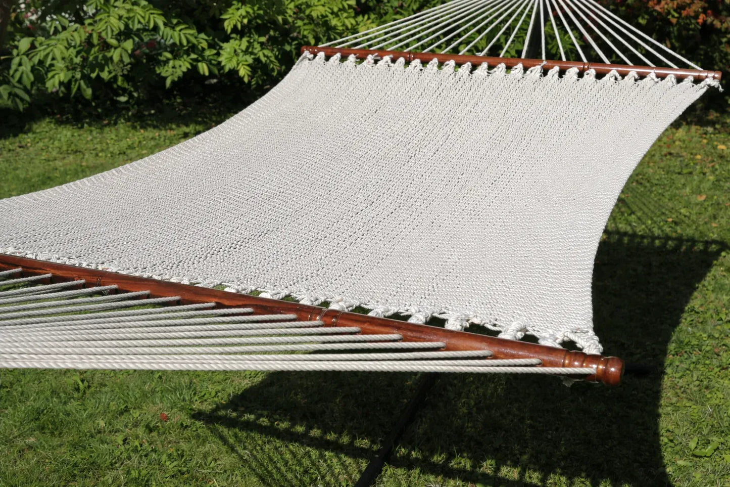 Hamac en corde polyester – Luxe tissé doux