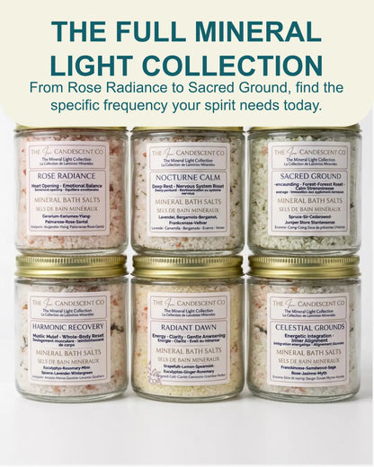THE MINERAL LIGHT COLLECTION | LUXURY MINERAL BATH SOAK GIFT SET