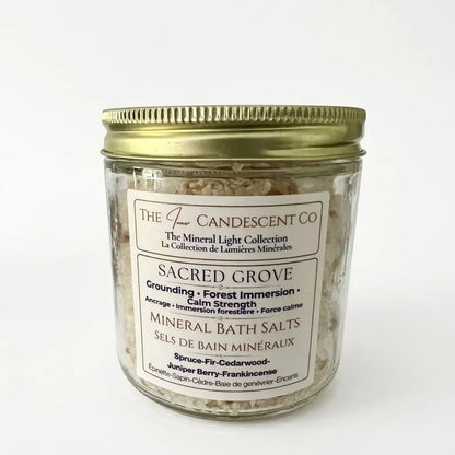 SACRED GROVE | Grounding forest magnesium & mineral rich bath salts | Foot soaks