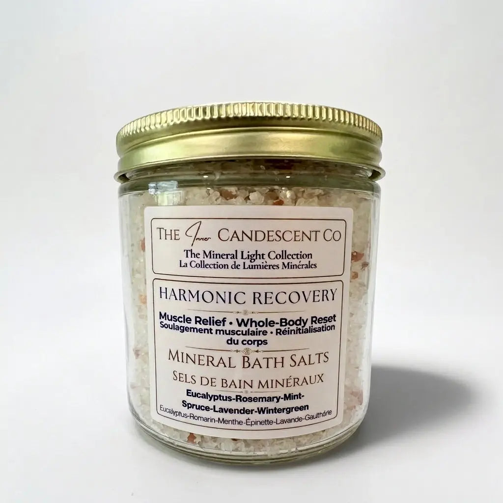 HARMONIC RECOVERY | Muscle recovery magnesium & mineral rich bath salts | Foot soaks