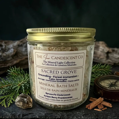 SACRED GROVE | Grounding forest magnesium & mineral rich bath salts | Foot soaks