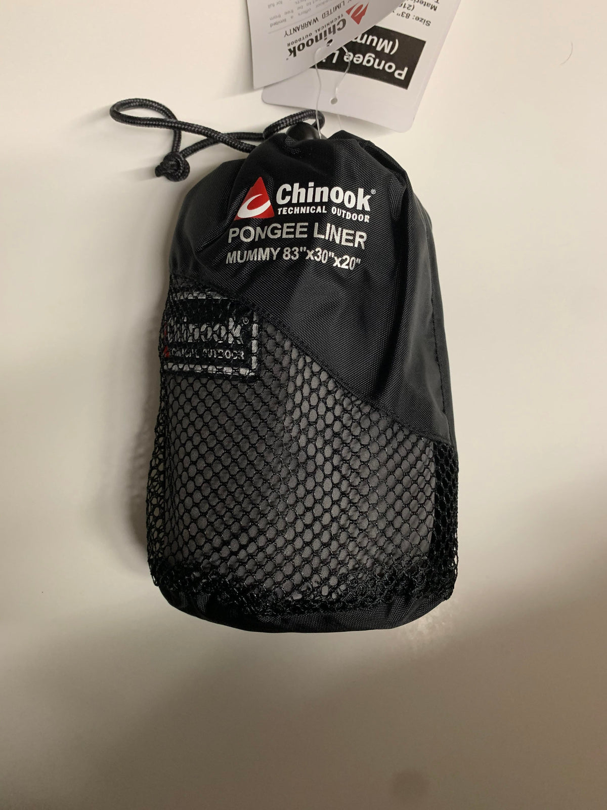 Chinook Pongee Mummy Sleeping Bag Liners