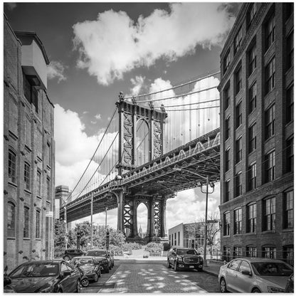 Art mural NYC Pont de Manhattan