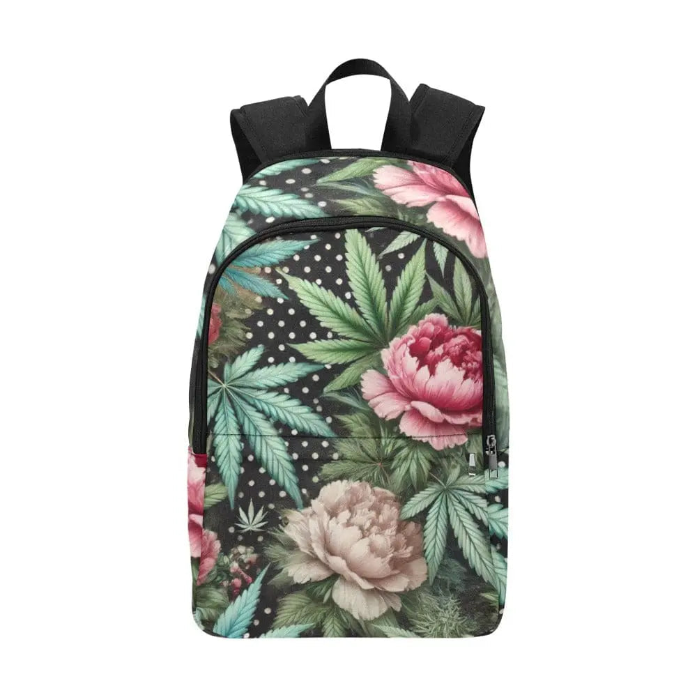Pot & Peony Nylon Laptop Backpack
