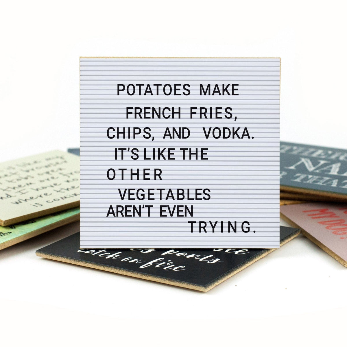 Coasters or Magnets - Potatoes Make