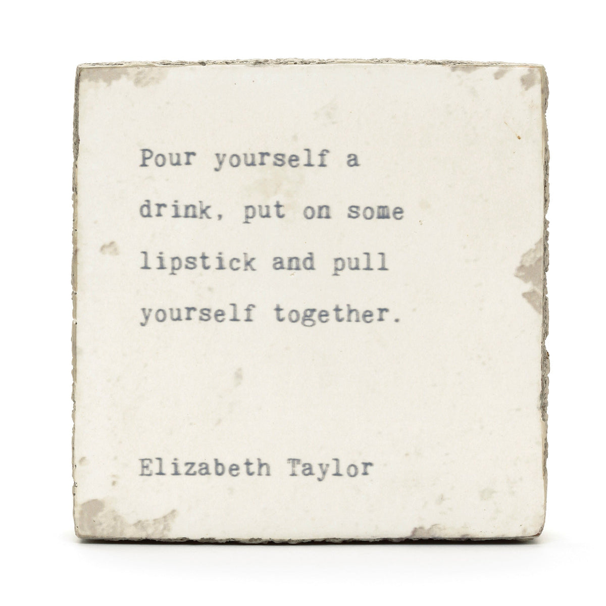 Art Block - Little Gem - Pour Drink (Elizabeth Taylor)