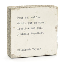 Art Block - Little Gem - Pour Drink (Elizabeth Taylor)