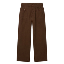 Pantalon vintage à jambes larges et coupe courte pour femme prAna, entrejambe de 66 cm (26 po), tailles 12-14 US