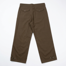Pantalon vintage à jambes larges et coupe courte pour femme prAna, entrejambe de 66 cm (26 po), tailles 12-14 US