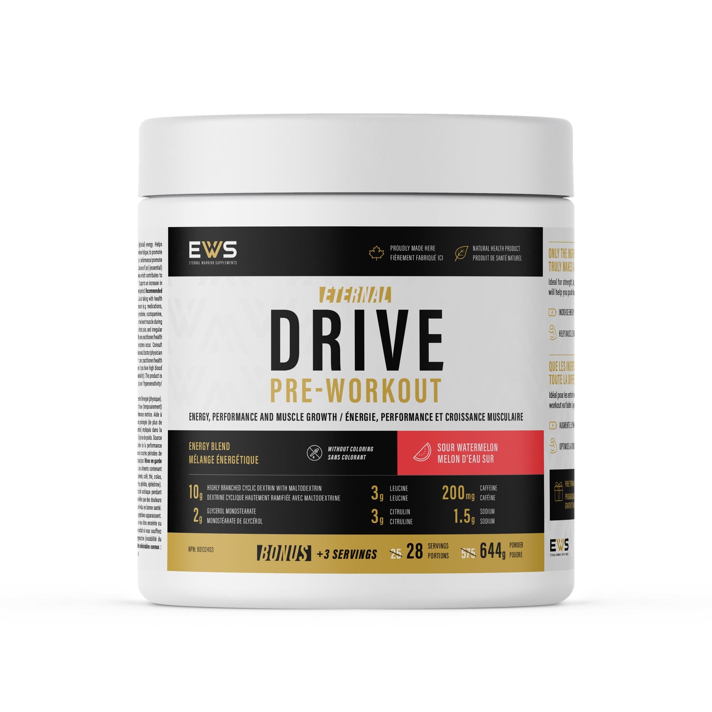 Pre-entraînement Drive