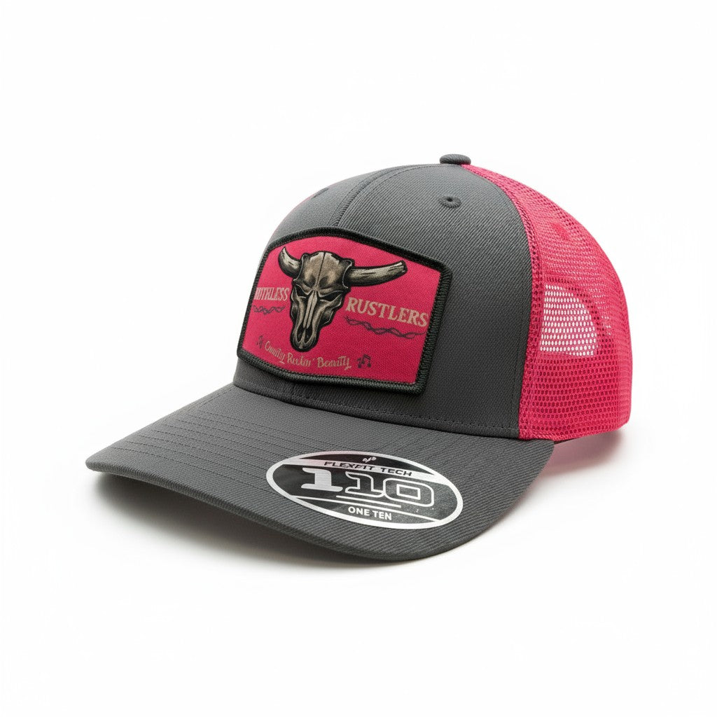 Ruthless Rustlers Country Rockin Beauty Premium Cap | Pink/Graphite