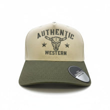 AUTHENTIC WESTERN COMBO CAP | Beige/Loden