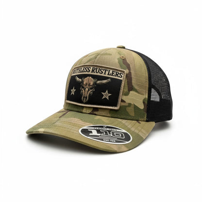 Casquette premium Maverick Rustlers impitoyables | Camouflage vert