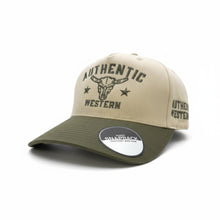 AUTHENTIC WESTERN COMBO CAP | Beige/Loden