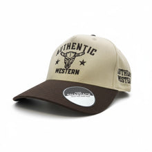 AUTHENTIC WESTERN COMBO CAP | Beige/Brown