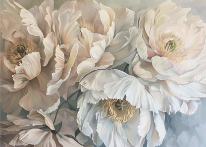 Affiche murale Peinture de fleur 1