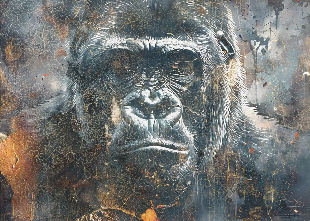 Art mural Animal Illustration Vintage Art mural 04