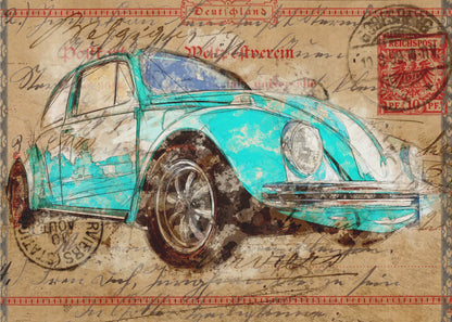 Art mural Art Volkswagen