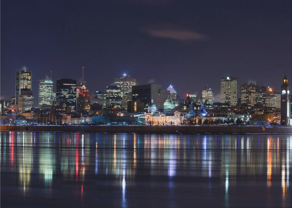 Wall art Montreal Night