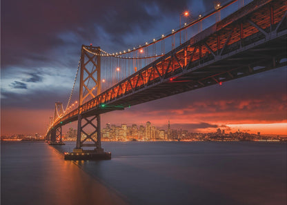 Décoration murale Incendie au-dessus de San Francisco