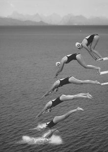 Wall art The beauty of diving