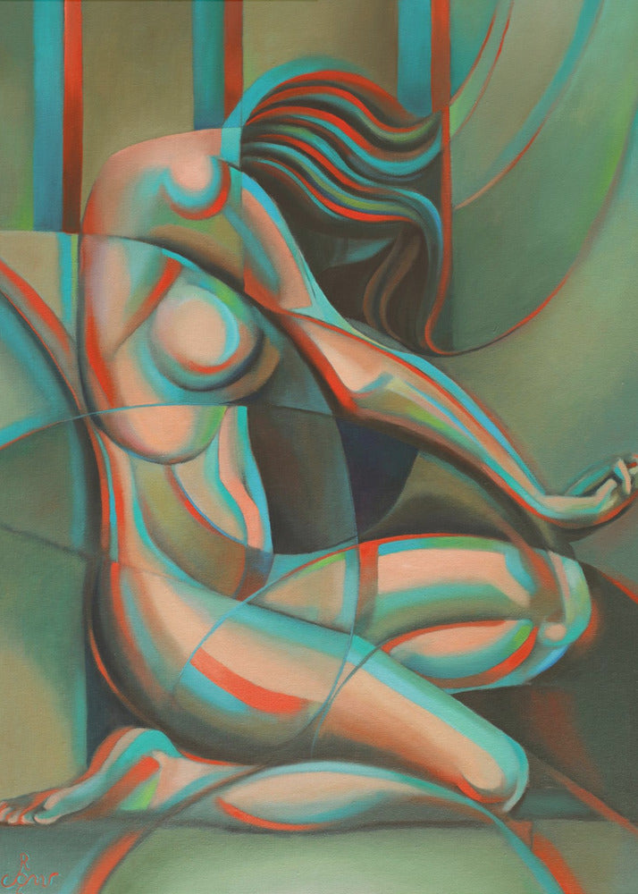 Wall art Anaglyphical Roundism - 12-05-22