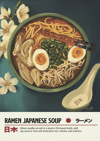Art mural Ramen