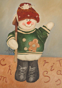 Décoration murale Bonhomme de neige Junior.png