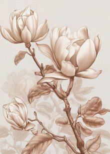 Fleurs beiges 3
