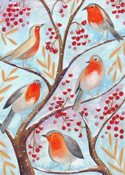 Impression sur toile personnalisée de Noël 16″X20″