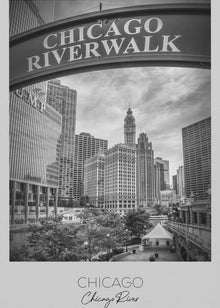 Décoration murale CHICAGO Riverwalk