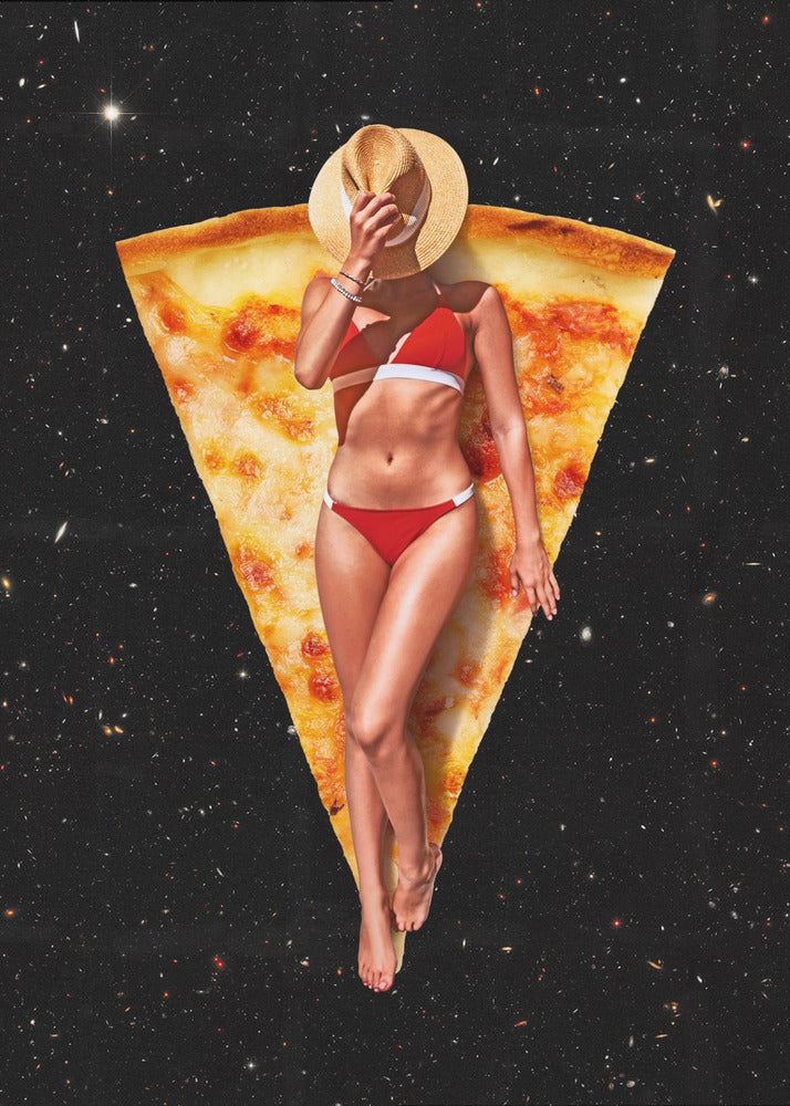 Art mural Pizza Bronzage