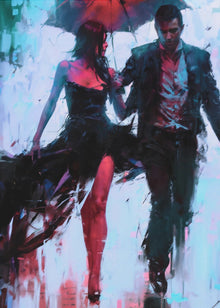 Marcher sous la pluie