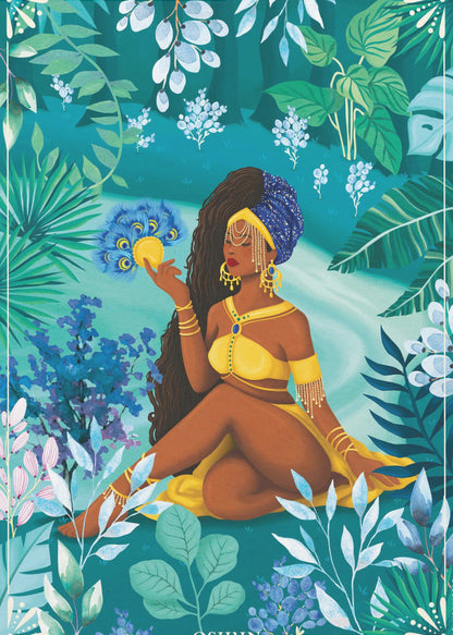 Art mural déesse Oshun Orisha