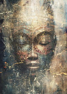 Art mural Illustration art africain Art mural 111