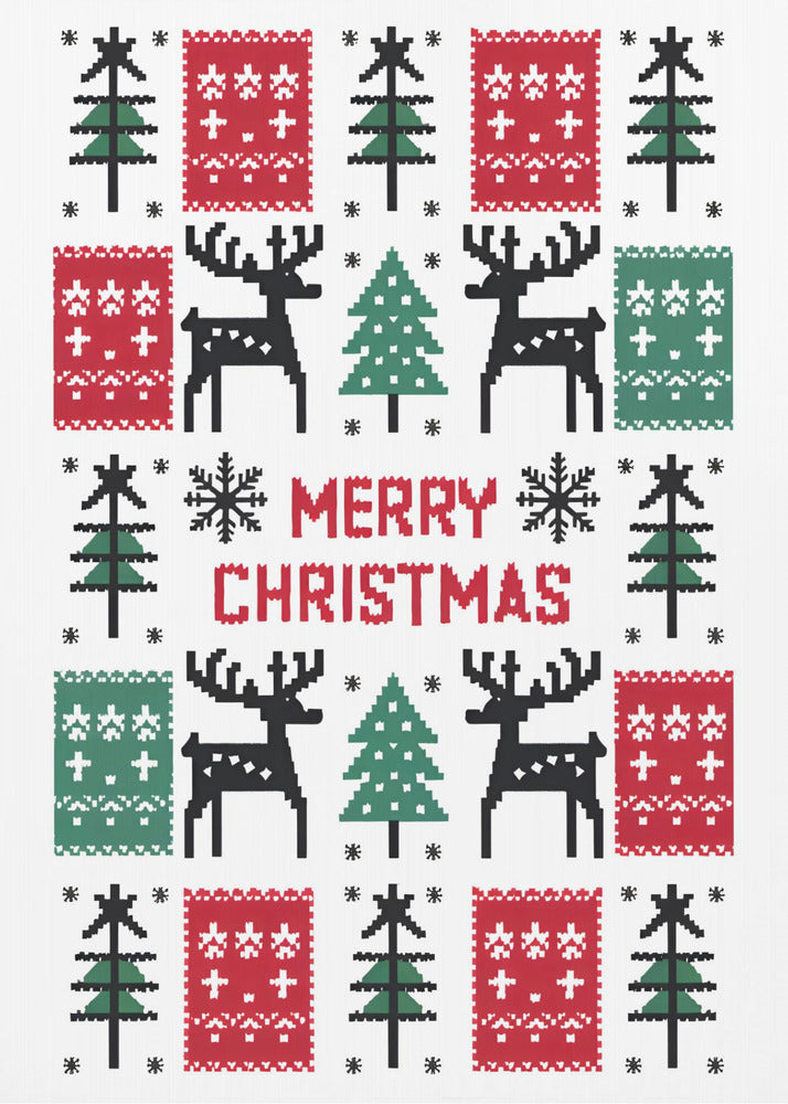 Art mural Impression sur toile Joyeux Noël